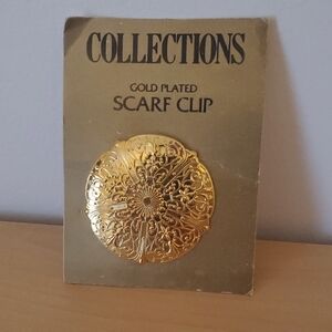 Collections Gold Plated Scarf Clip